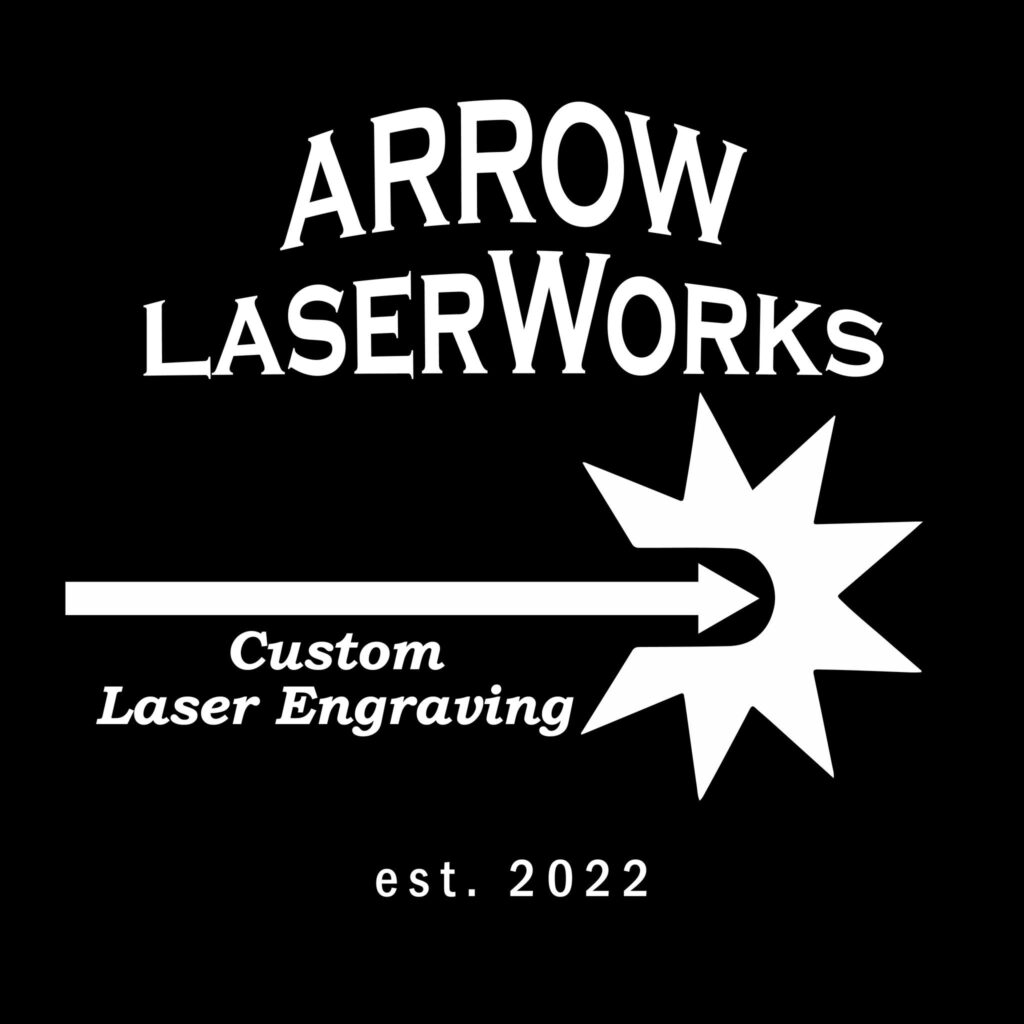Arrow LaserWorks - Custom Laser Engraving and Laser Cutting Logo